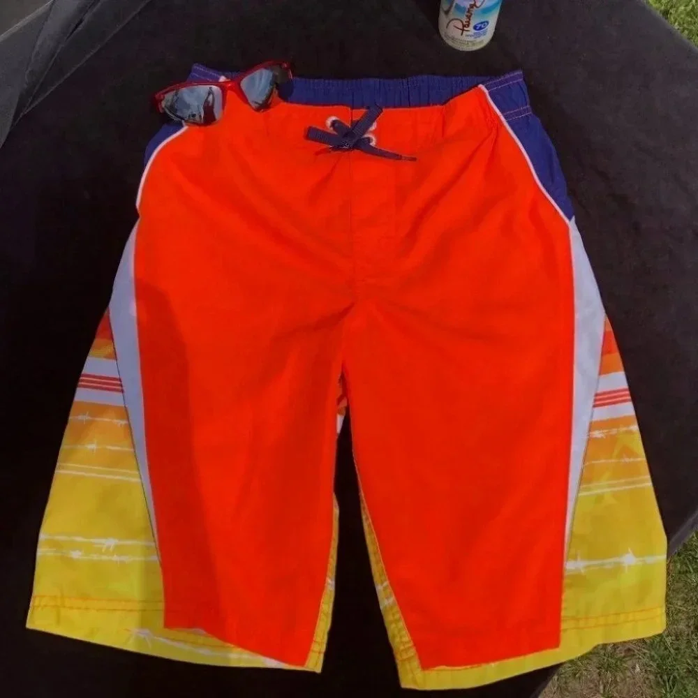 CUTE Boys Zero Xposur Swim Board Shorts sz S-8